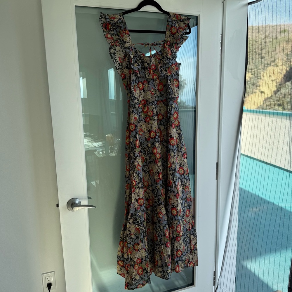 NWT The Great Geranium Maxi Dress - sz 3 - Picture 3 of 4